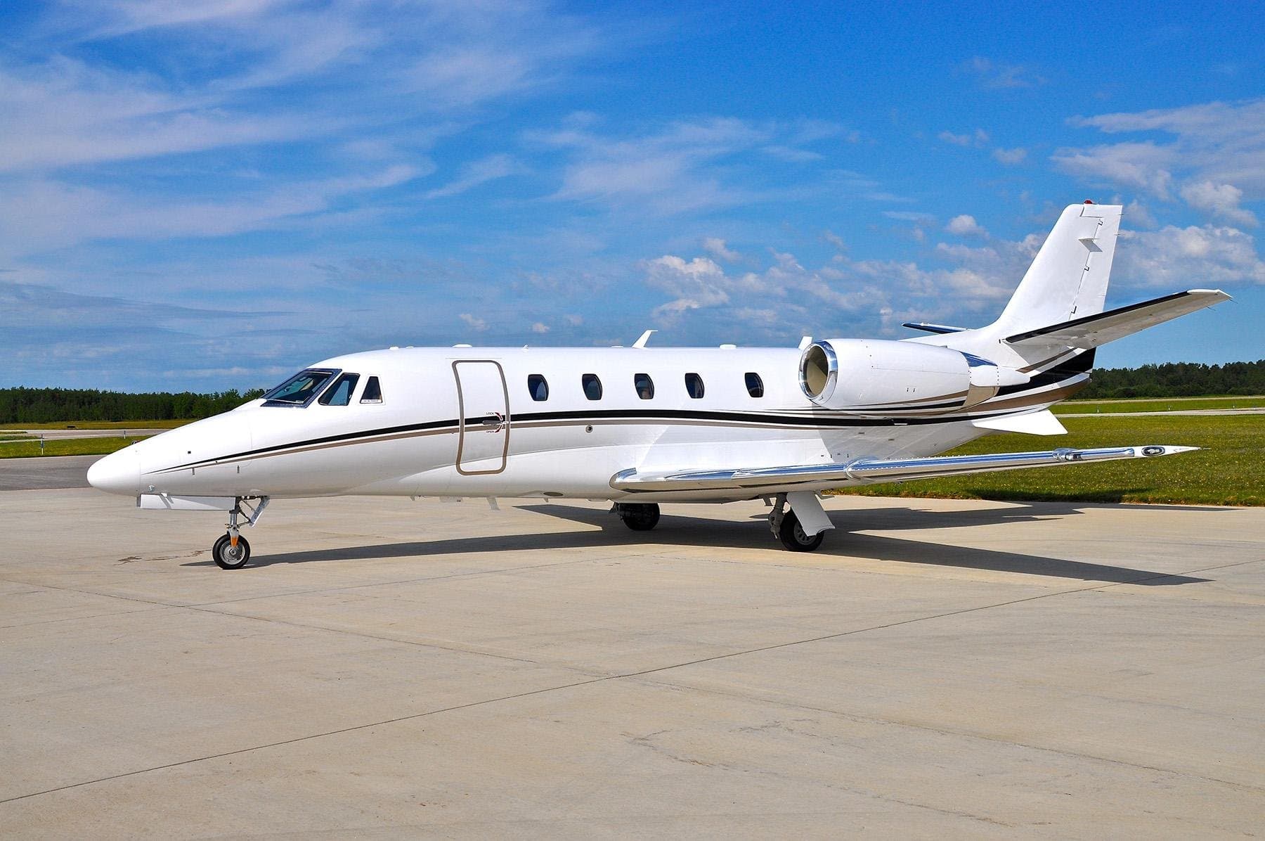 Citation XLS+ on the ramp